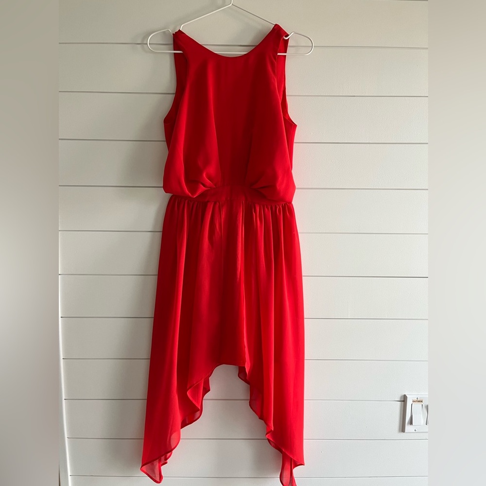 BCBGgeneration red dress, size 2. Great condition. Only worn once